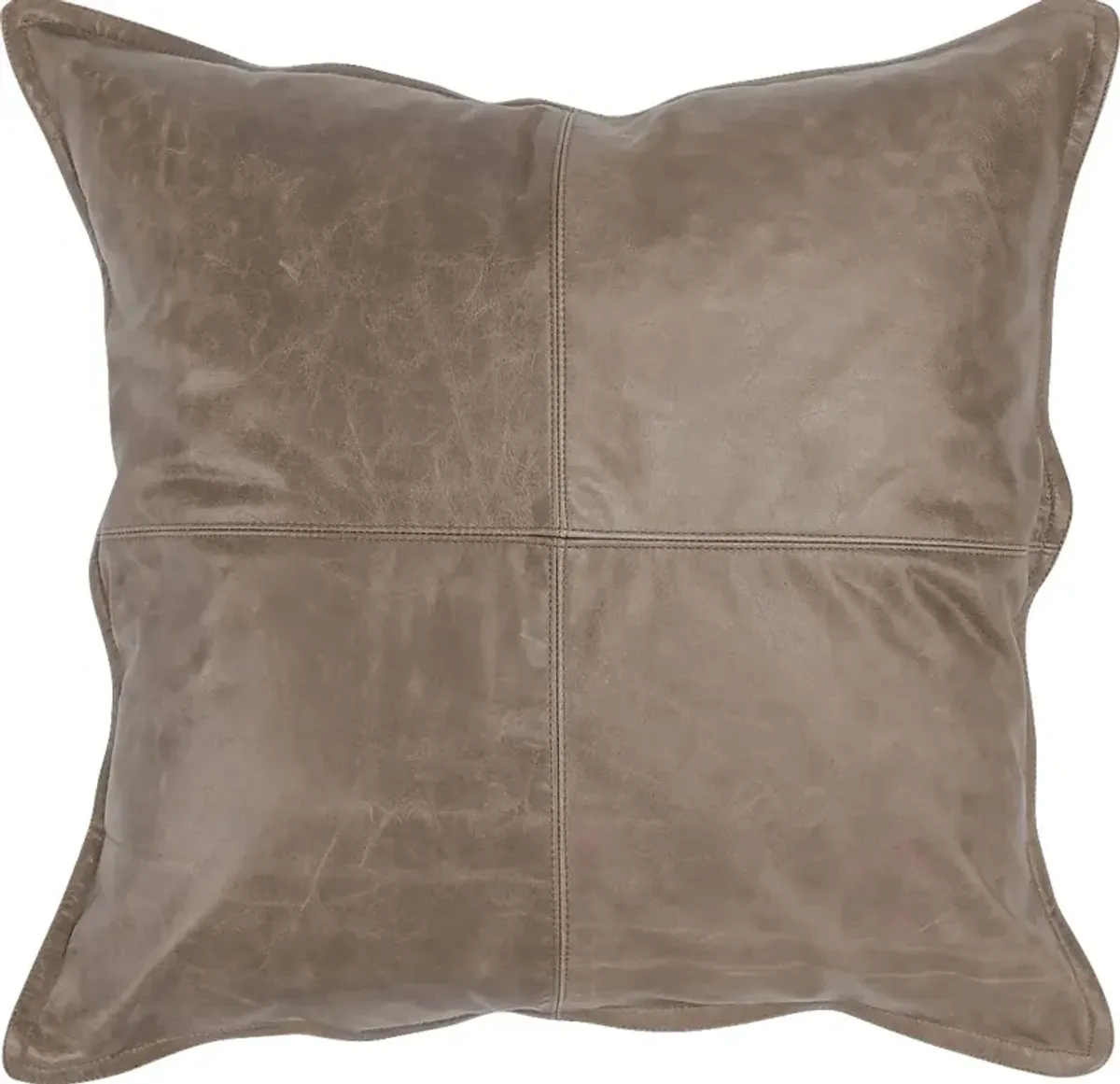 Ezama Taupe Accent Pillow