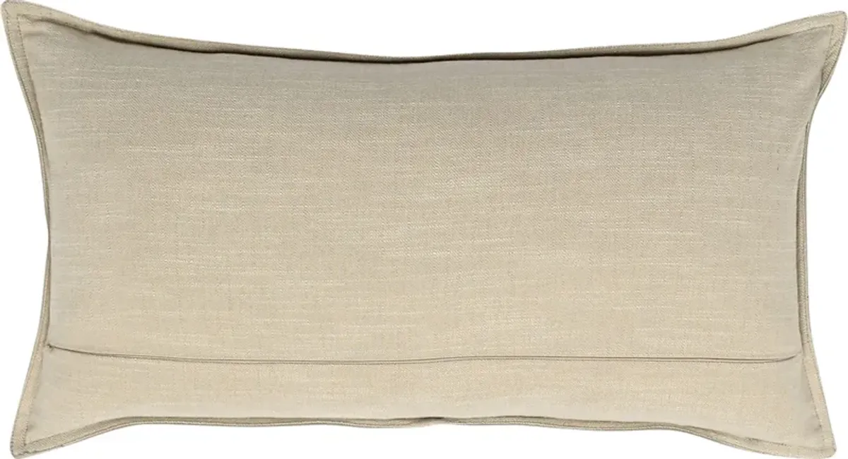 Ezama Brown Lumbar Pillow