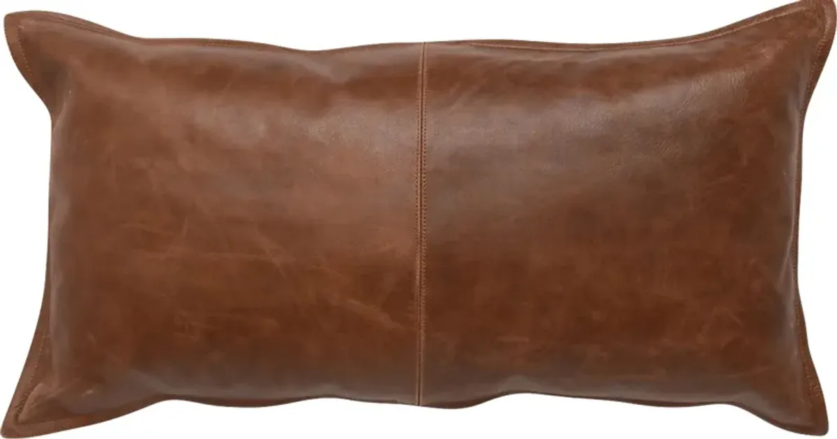 Ezama Brown Lumbar Pillow