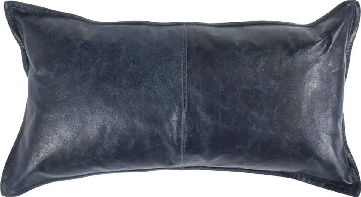 Ezama Blue Lumbar Pillow