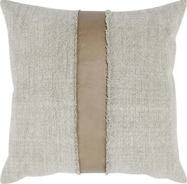 Laiene Beige Accent Pillow