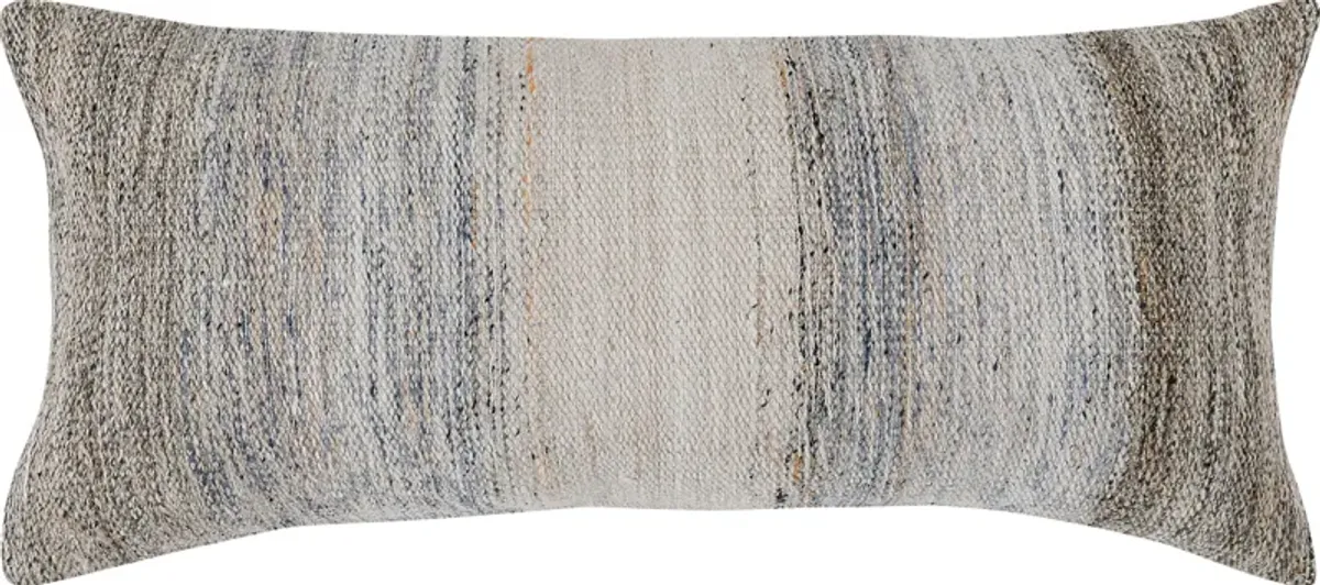 Etarte Gray Lumbar Pillow