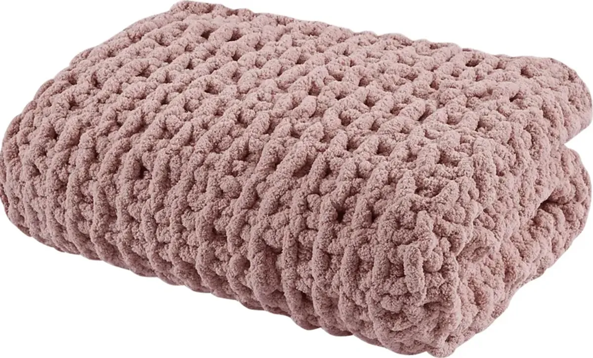 Altstatten Blush Throw Blanket