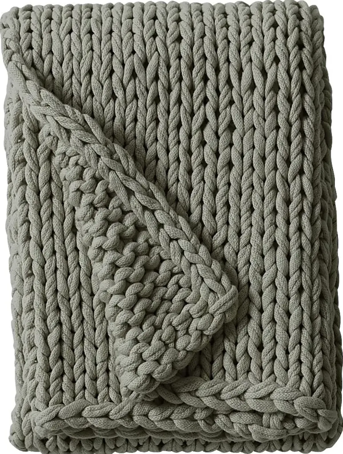 Apenzell Charcoal Throw Blanket