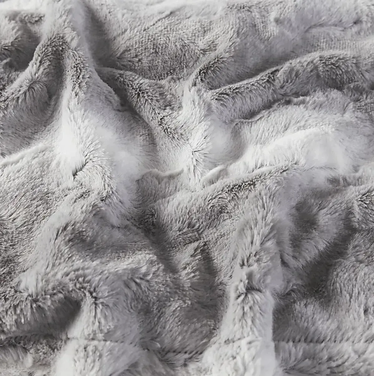 Bregenz Gray Throw Blanket