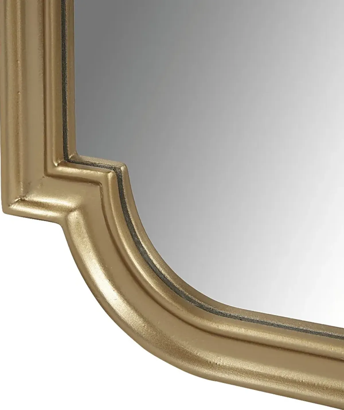 Cavebit Gold Wall Mirror