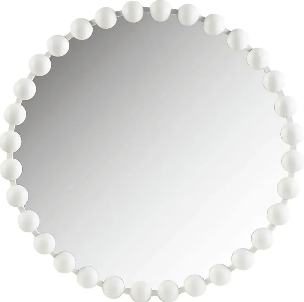 Elecoms White Small Mirror