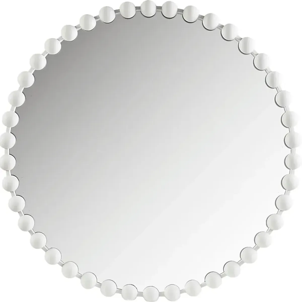 Elecoms White Large Mirror