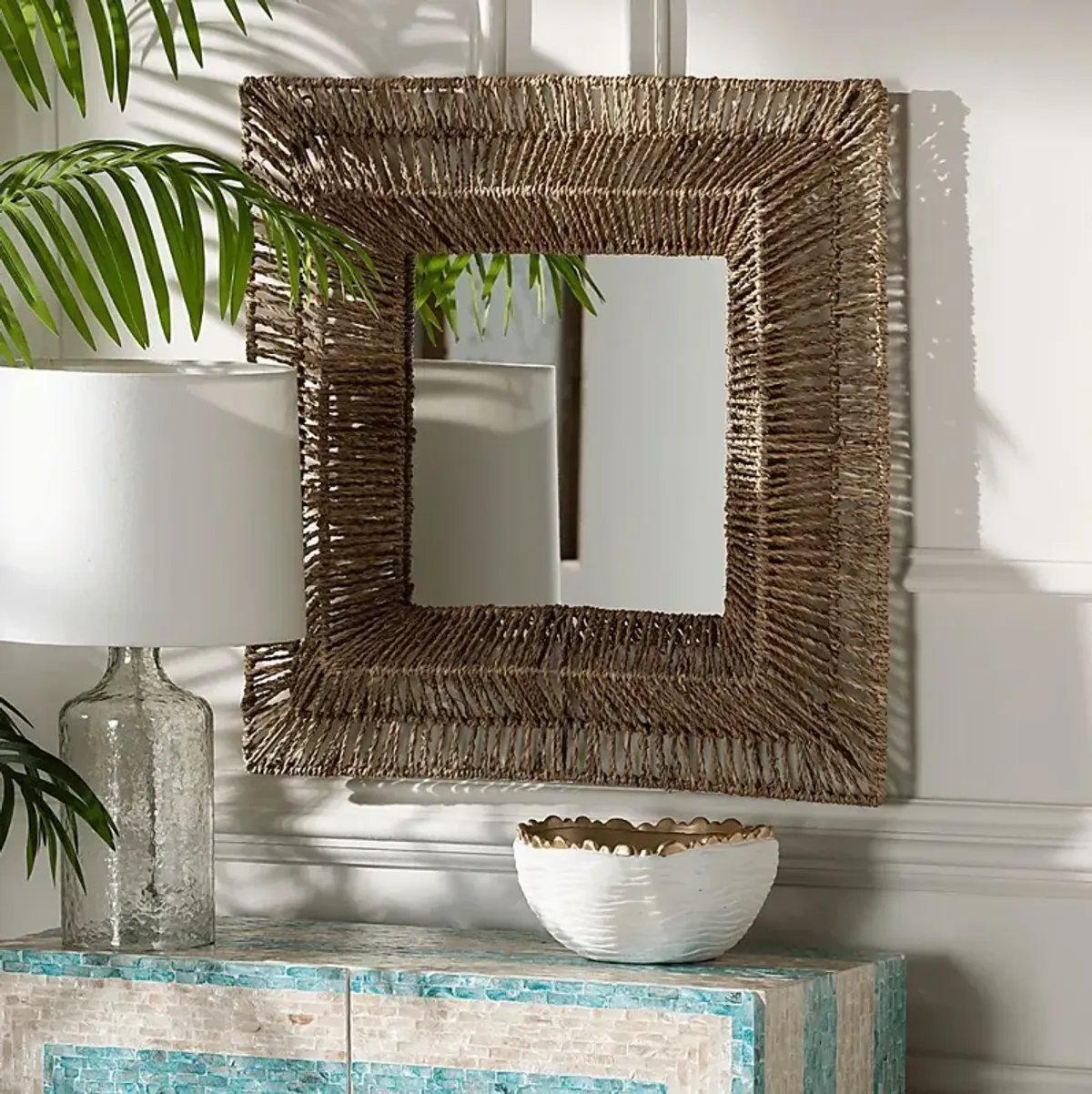 Haiasi Brown Mirror