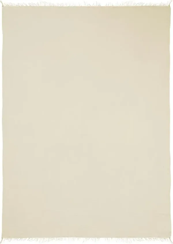 Soulis Beige Throw Blanket