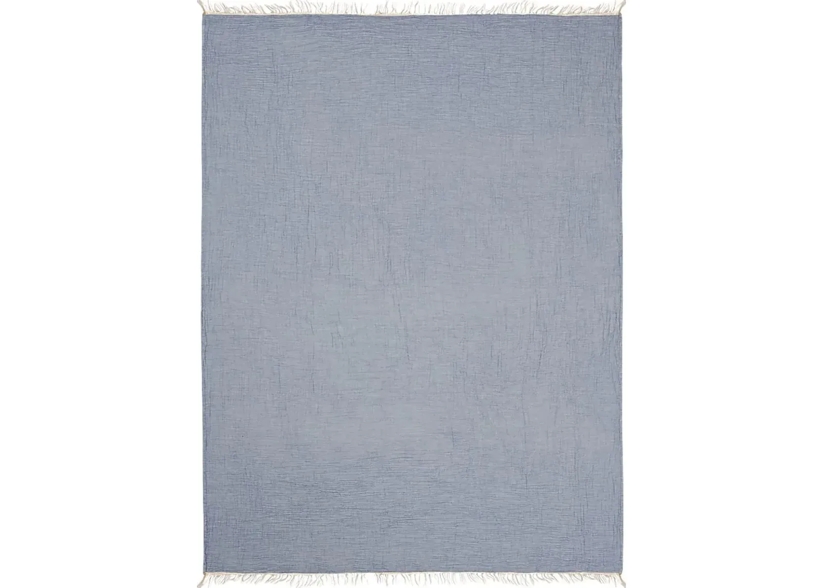 Soulis Blue Throw Blanket