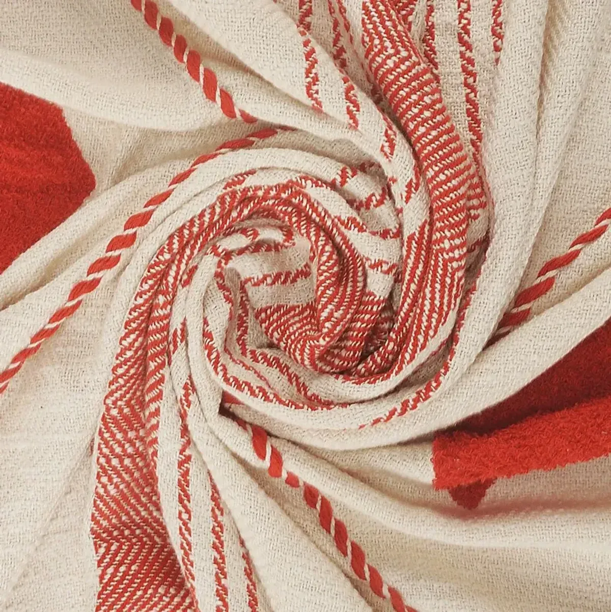 Allico Red Throw Blanket