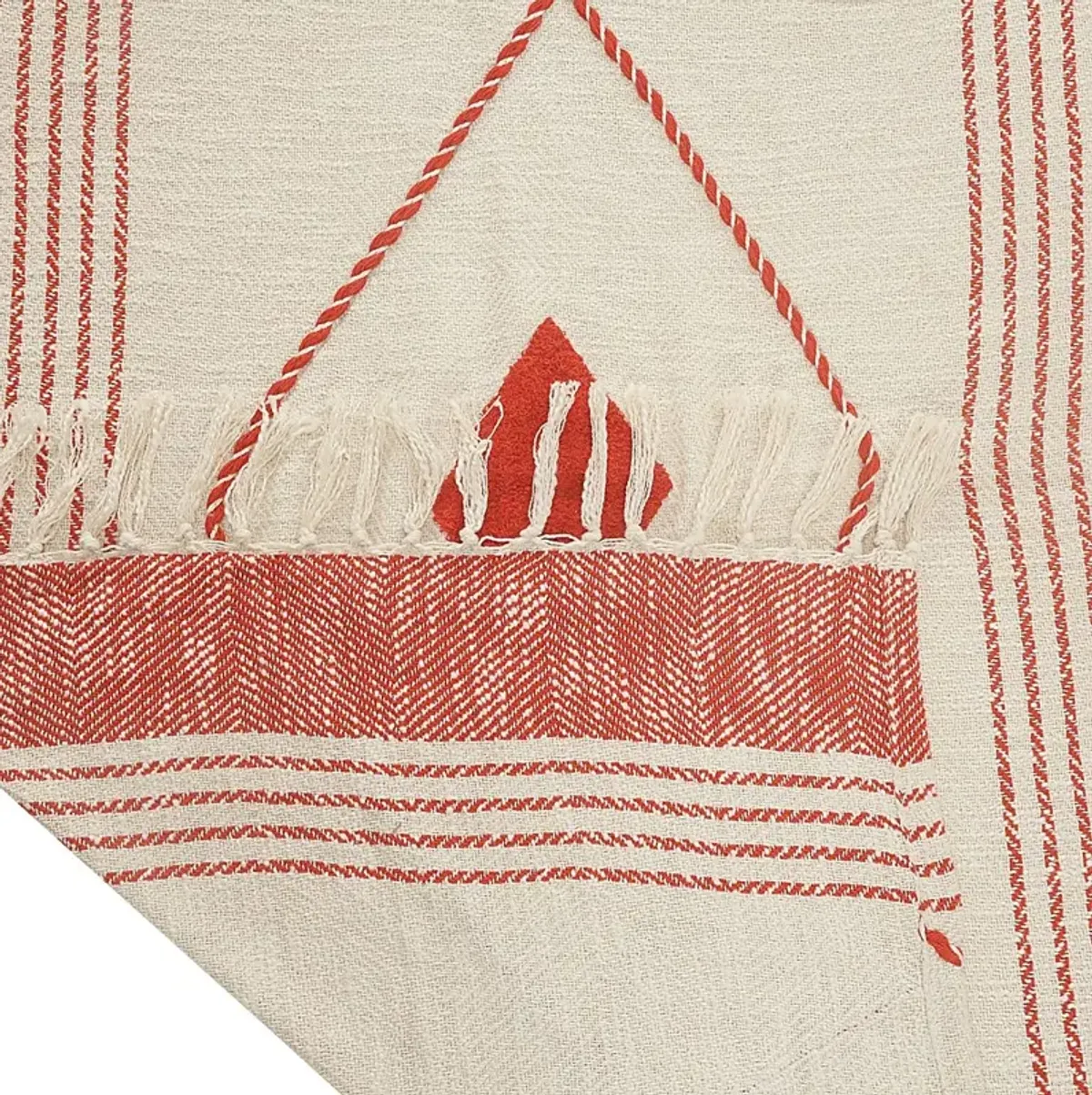 Allico Red Throw Blanket