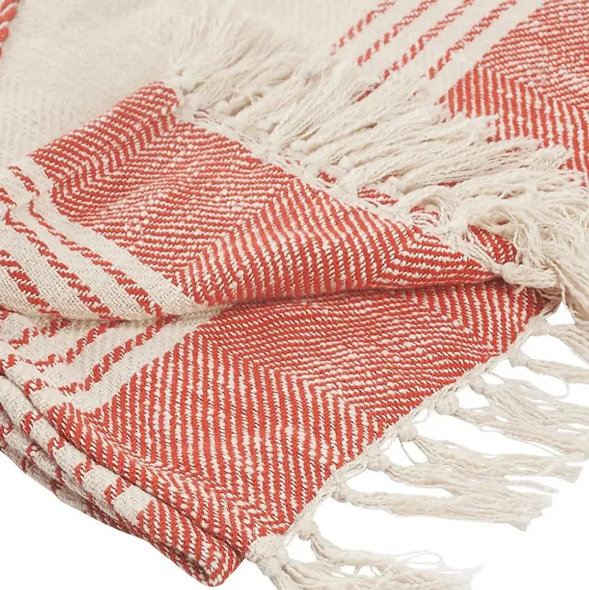 Allico Red Throw Blanket