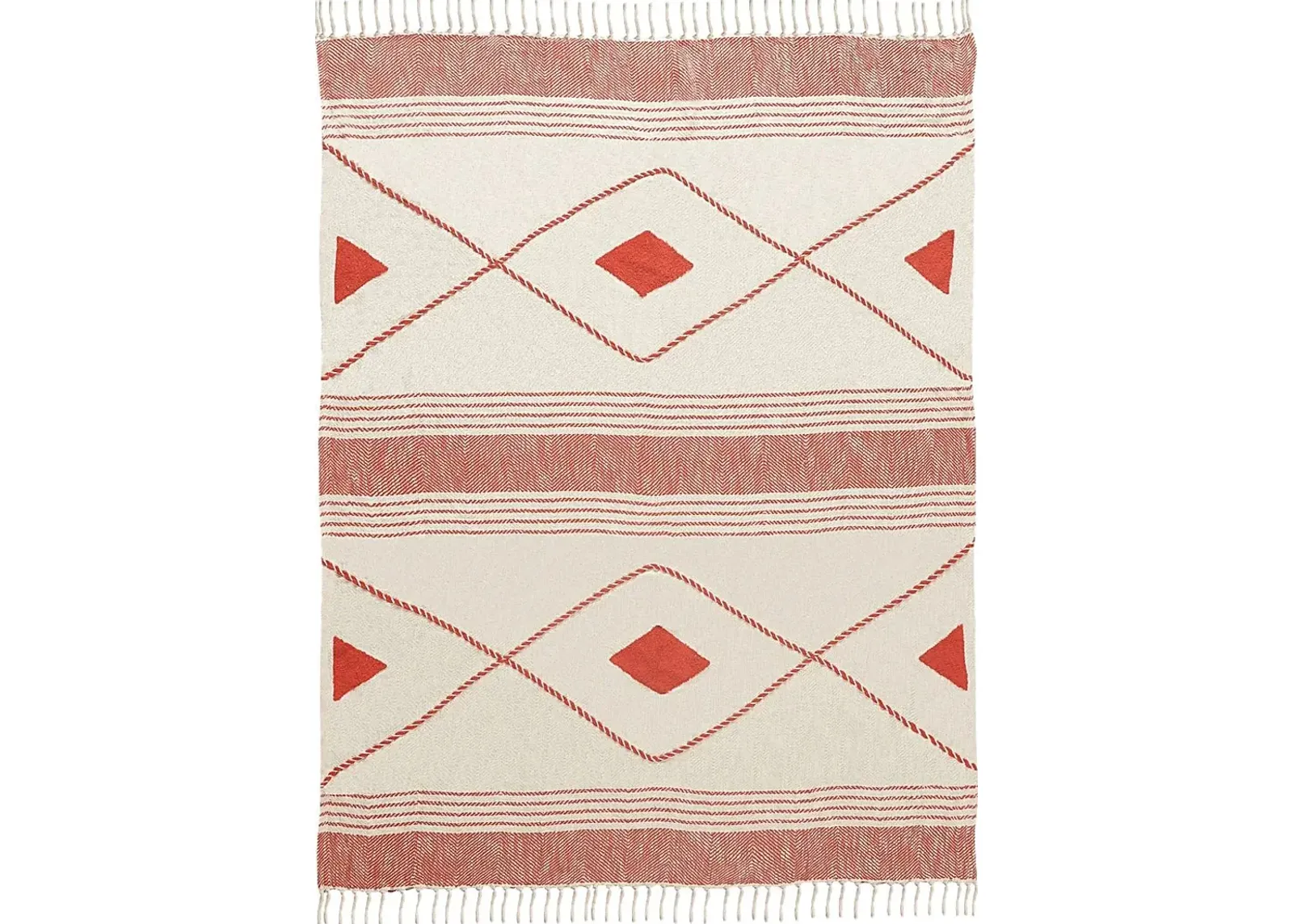 Allico Red Throw Blanket