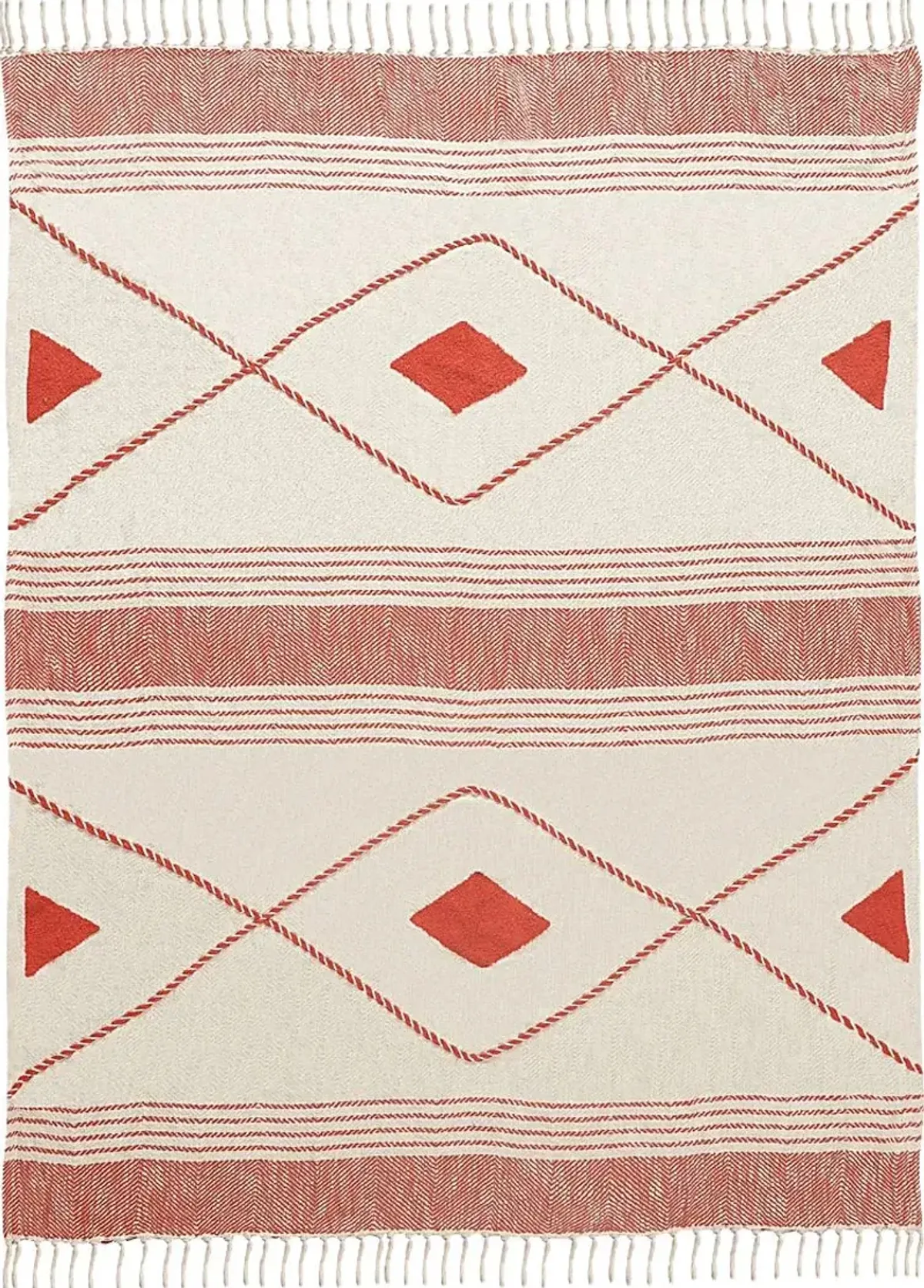 Allico Red Throw Blanket