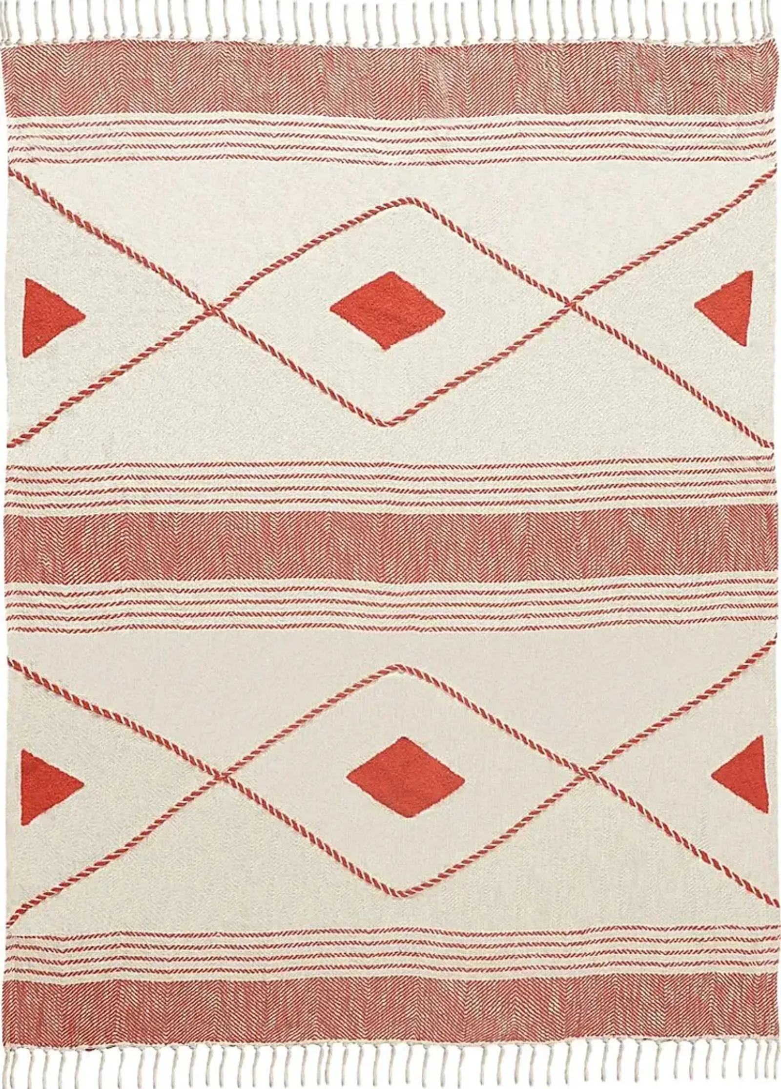 Allico Red Throw Blanket