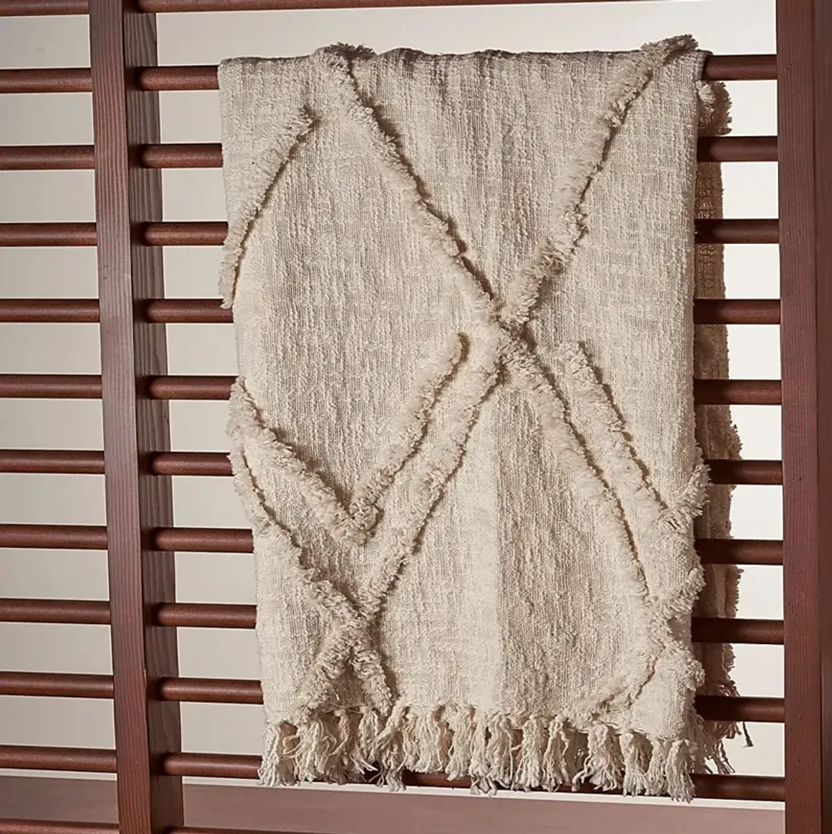 Joyist Beige Throw Blanket