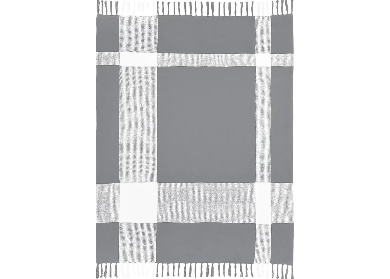 Novajoy Gray Throw Blanket