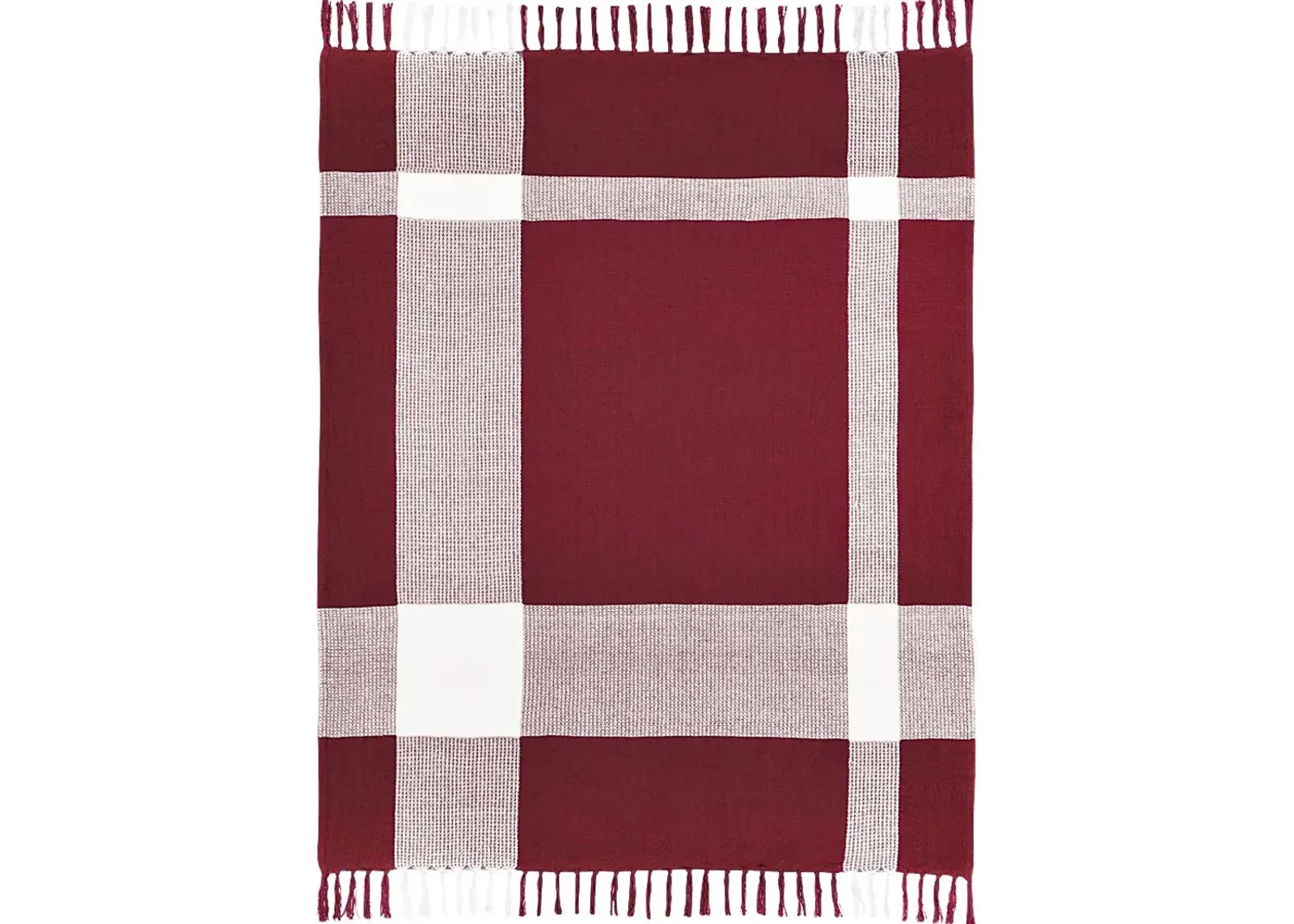 Novajoy Red Throw Blanket