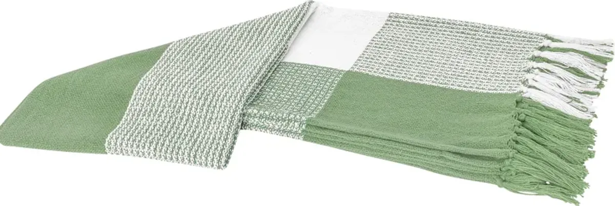 Novajoy Green Throw Blanket