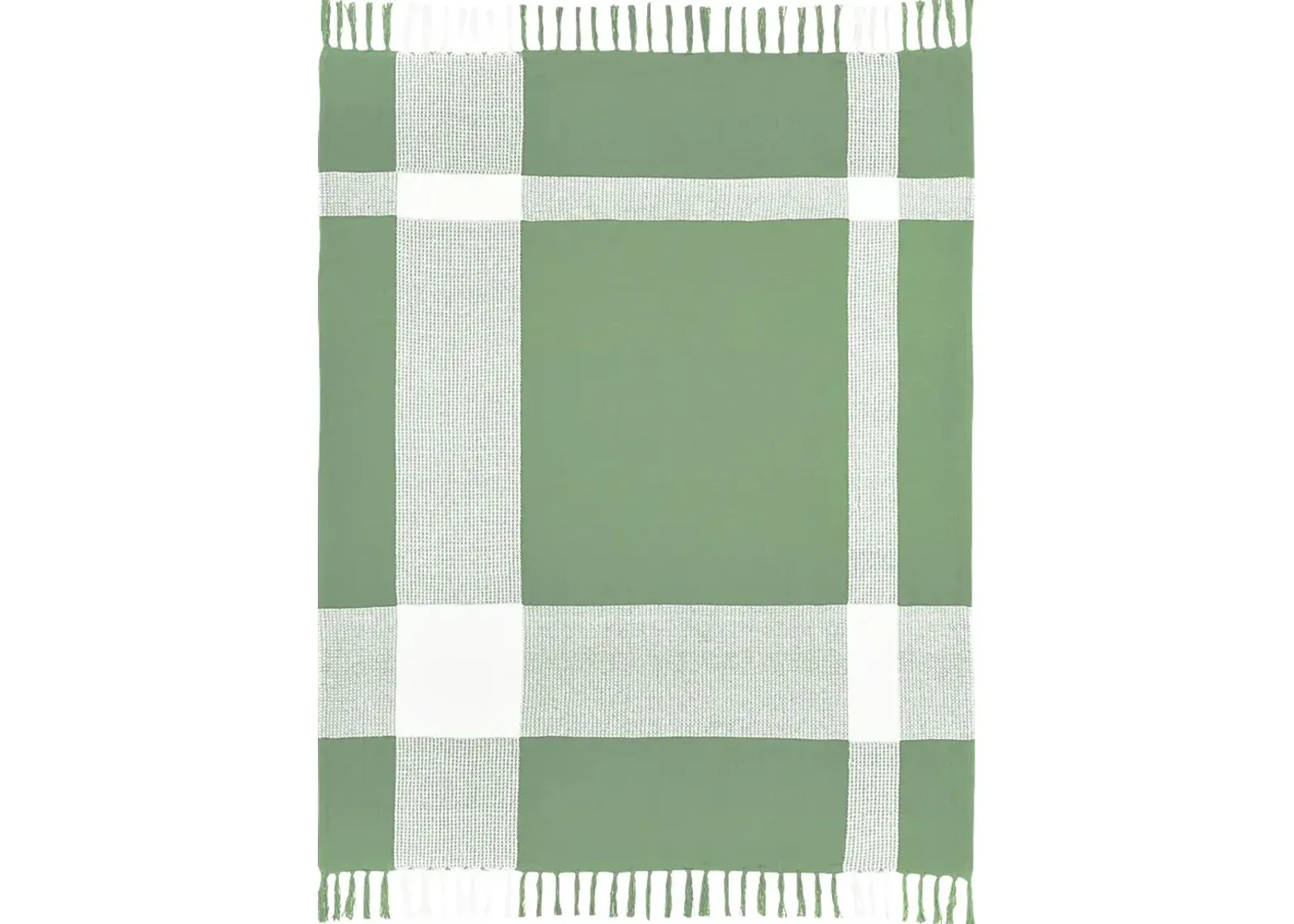 Novajoy Green Throw Blanket