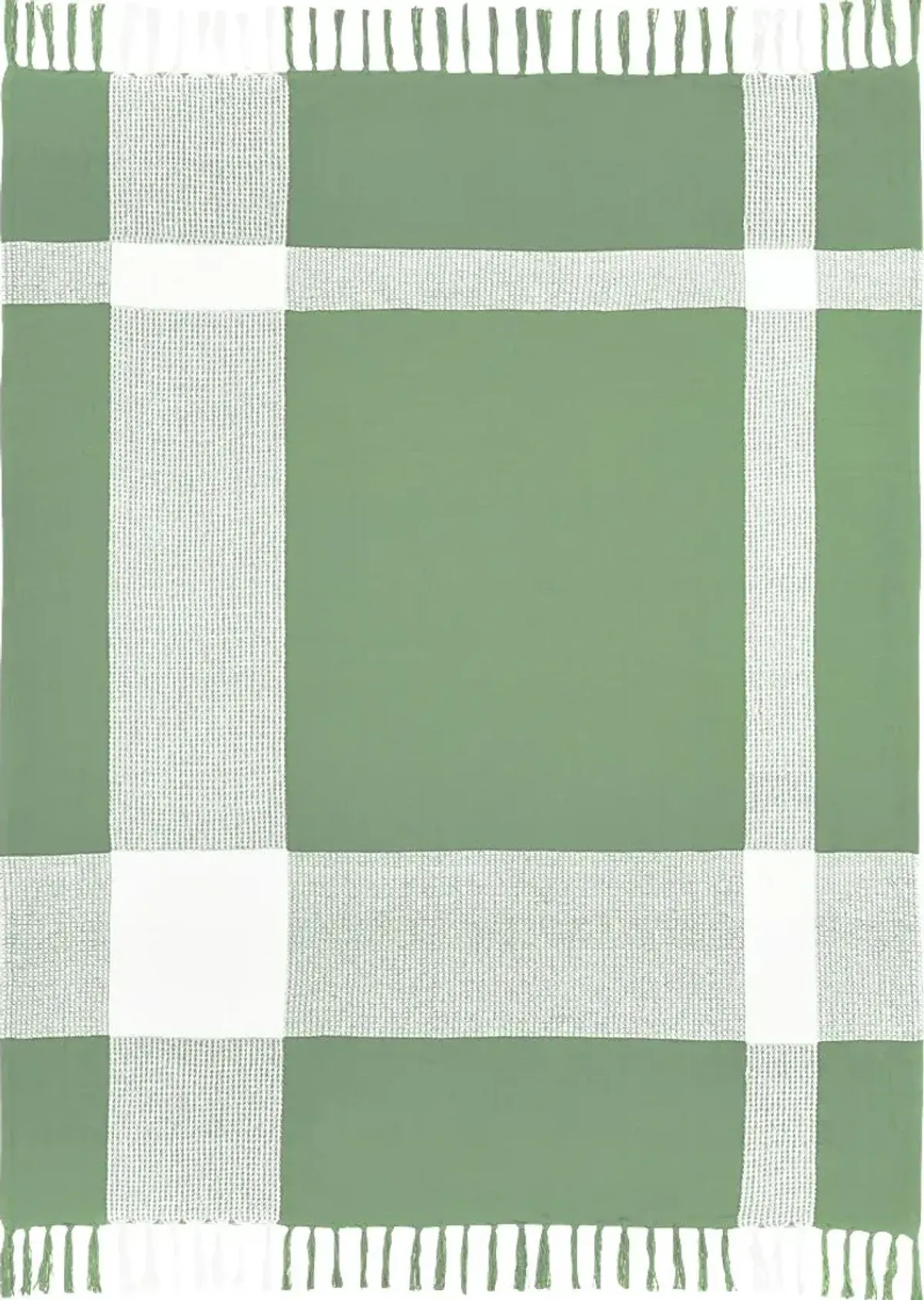 Novajoy Green Throw Blanket