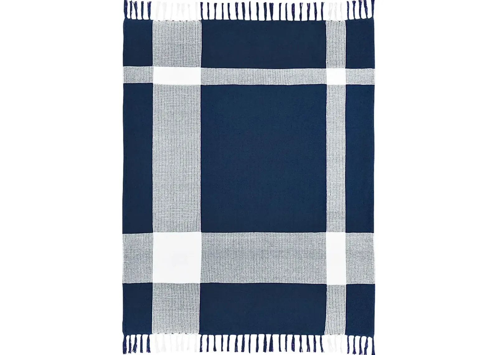 Novajoy Blue Throw Blanket