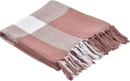 Novajoy Pink Throw Blanket