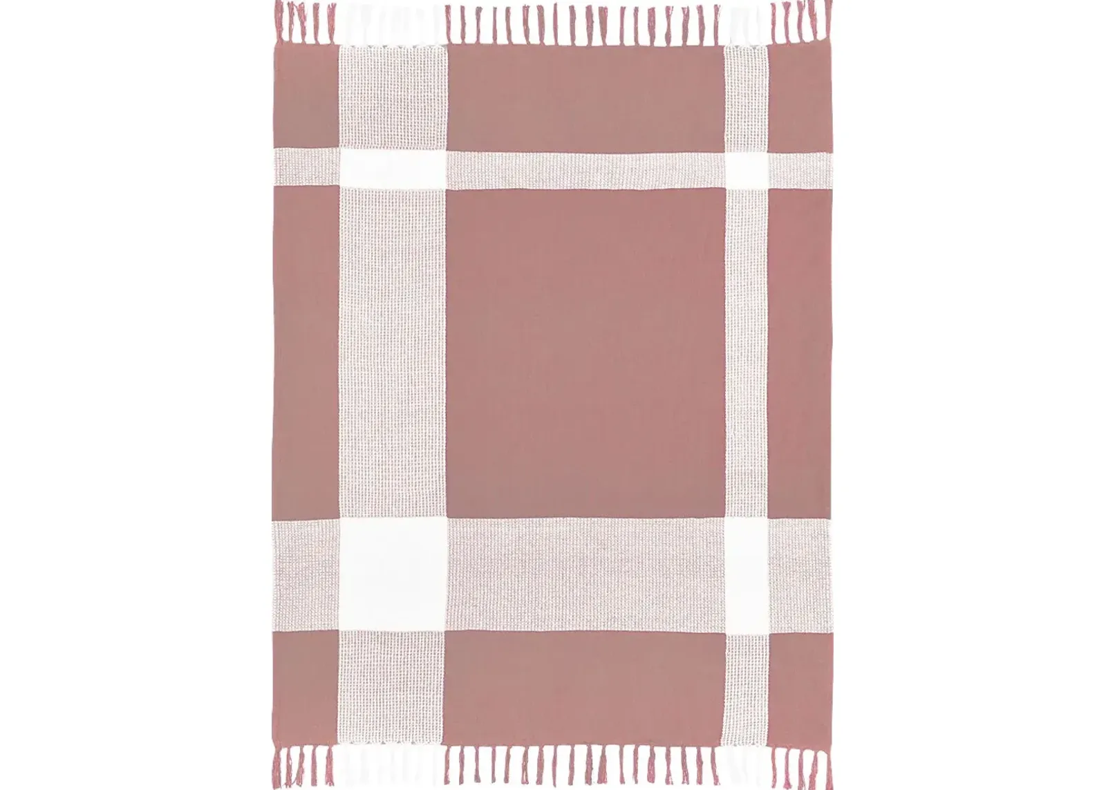 Novajoy Pink Throw Blanket