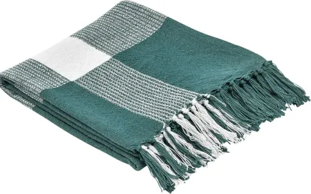 Novajoy Green Throw Blanket