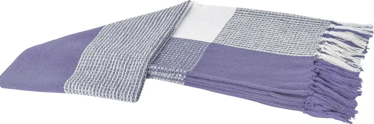 Novajoy Purple Throw Blanket