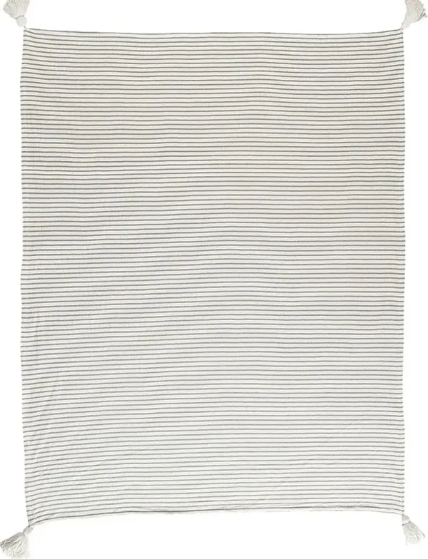 King Lane Gray Throw Blanket