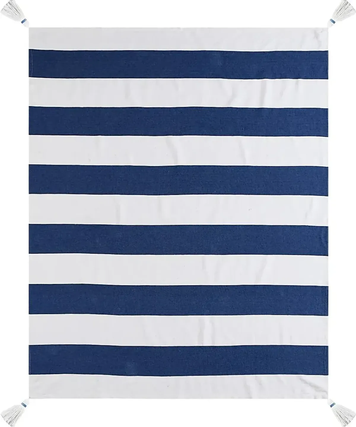 Nokodes Blue Throw Blanket