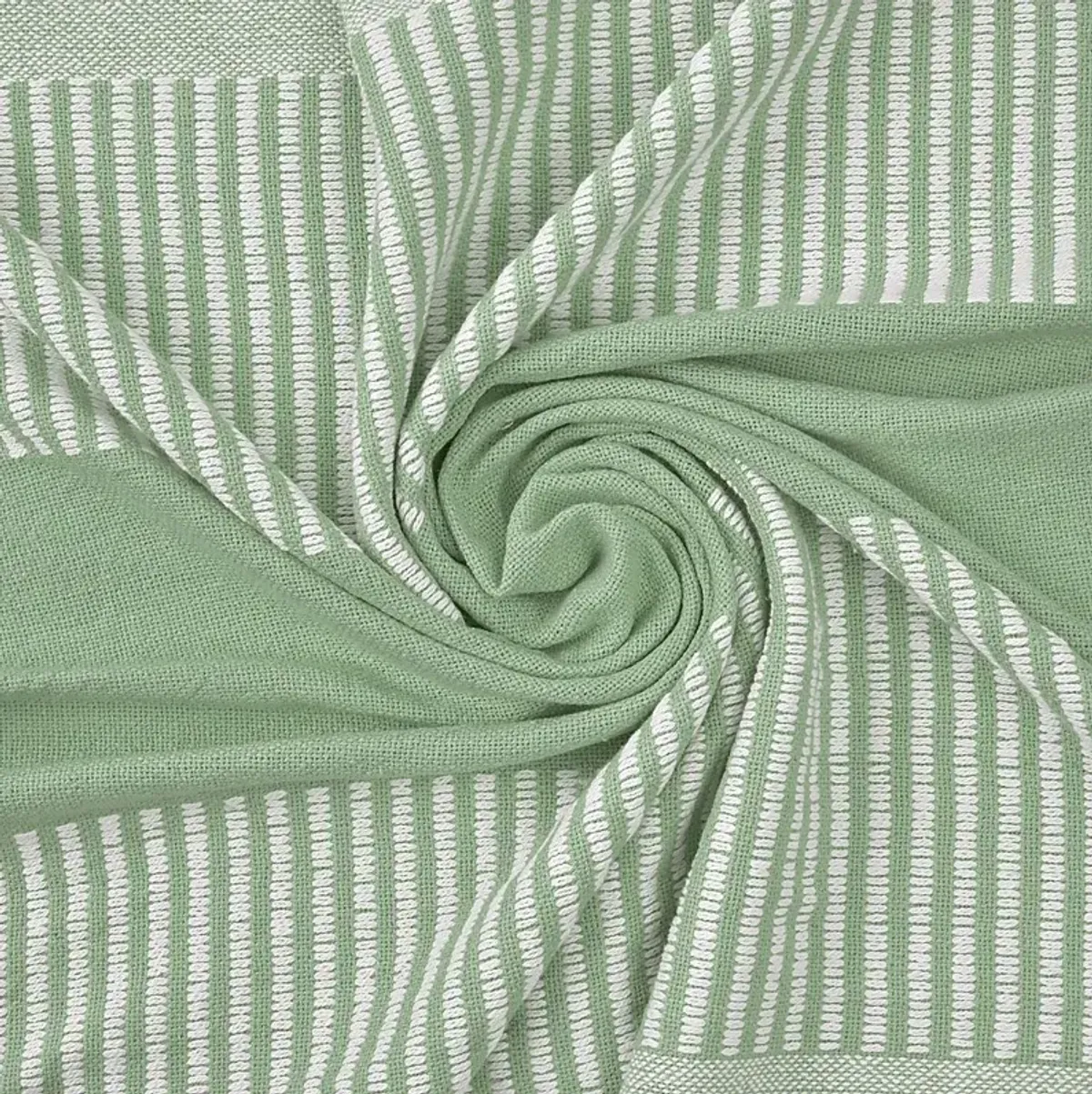 Ringdover Green Throw Blanket