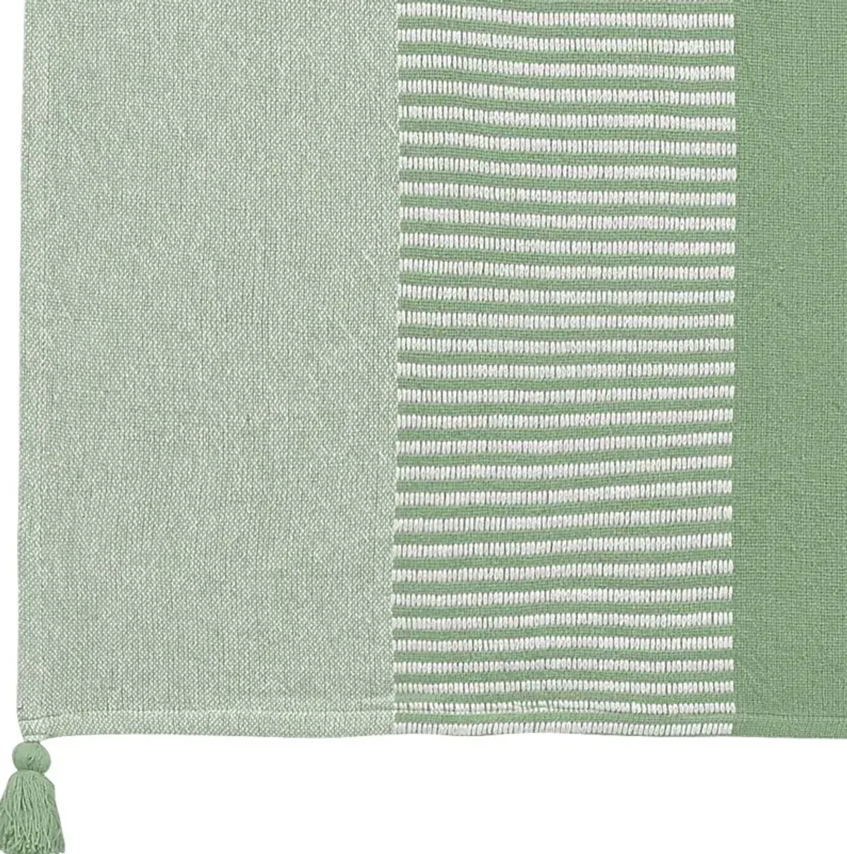 Ringdover Green Throw Blanket