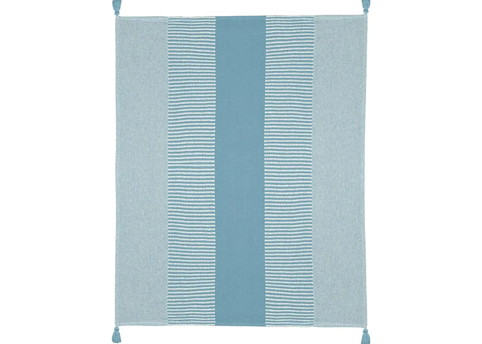 Ringdover Blue Throw Blanket