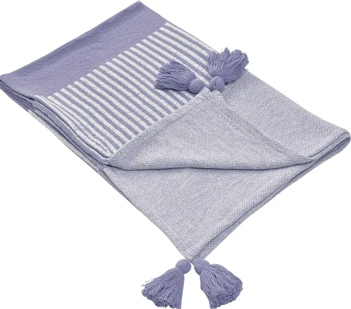 Ringdover Purple Throw Blanket