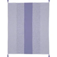 Ringdover Purple Throw Blanket