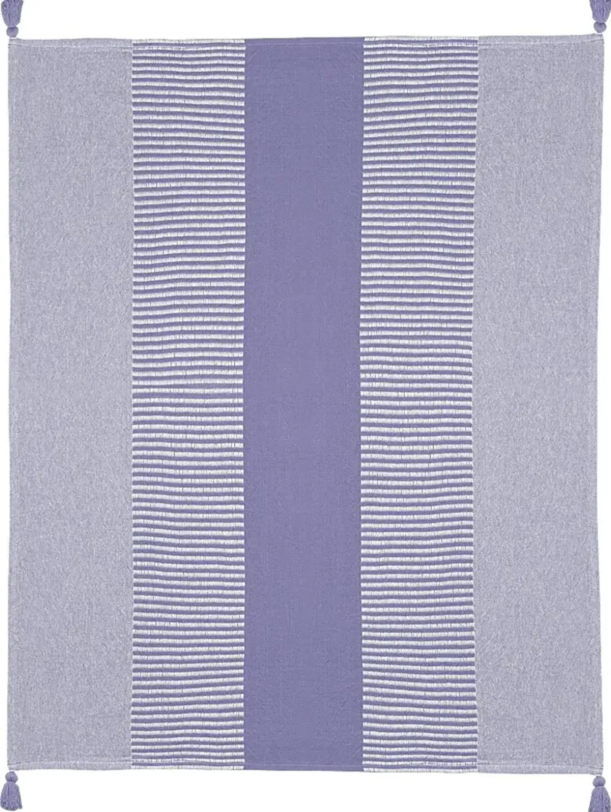 Ringdover Purple Throw Blanket