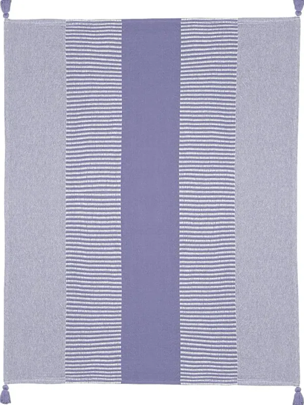 Ringdover Purple Throw Blanket
