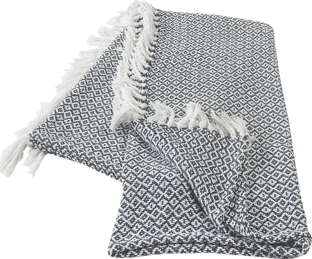 Allerbel Blue Throw Blanket