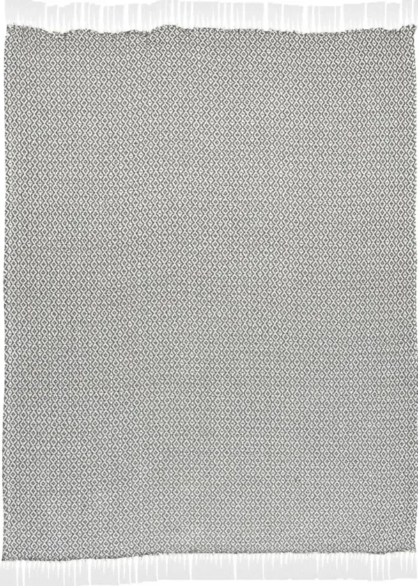 Allerbel Gray Throw Blanket