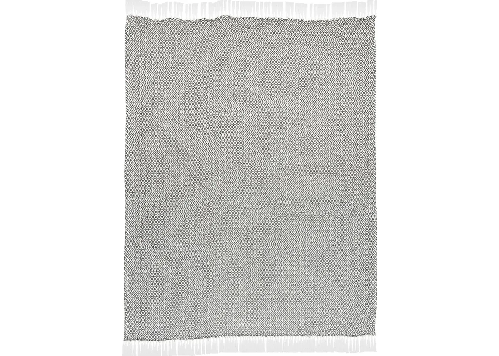 Allerbel Gray Throw Blanket