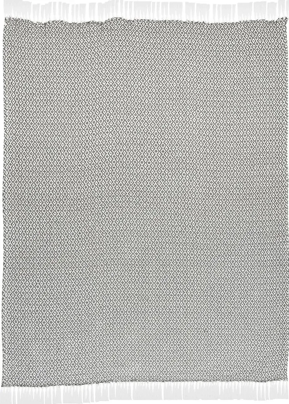 Allerbel Gray Throw Blanket