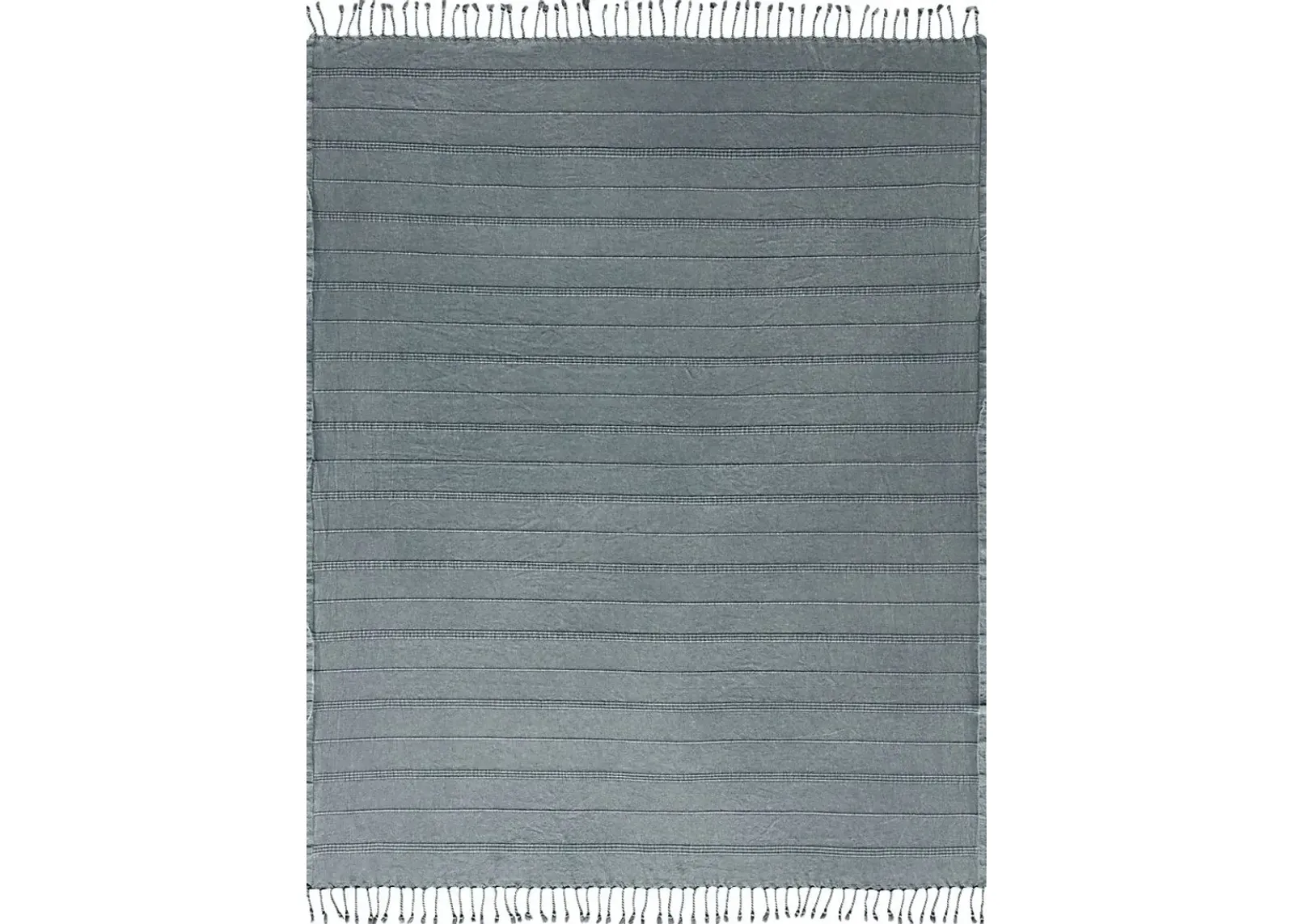 Eppond Gray Throw Blanket