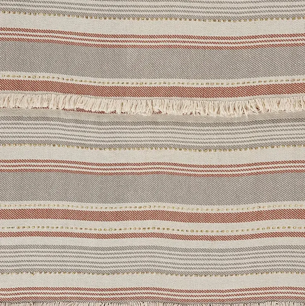 Brownbury Beige Throw Blanket