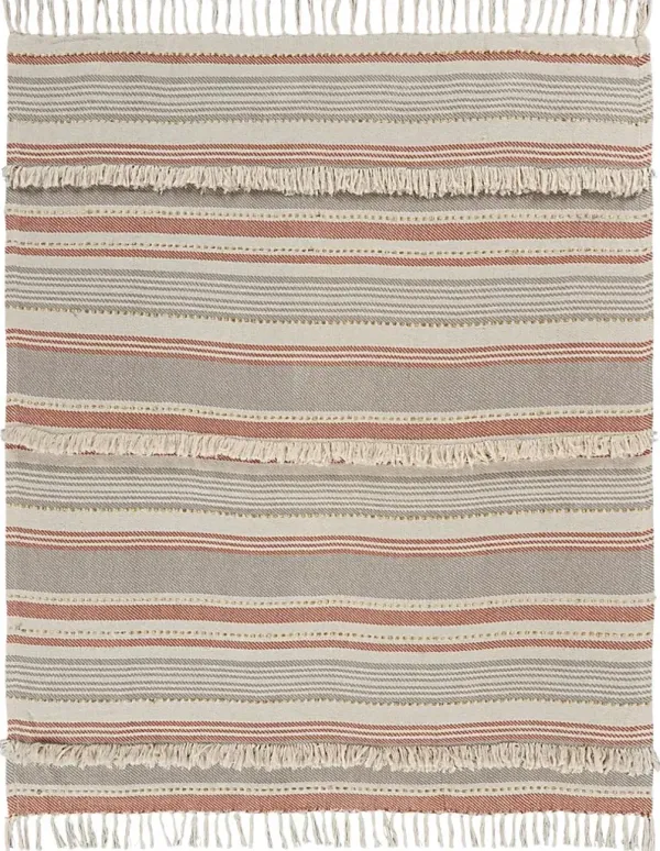 Brownbury Beige Throw Blanket