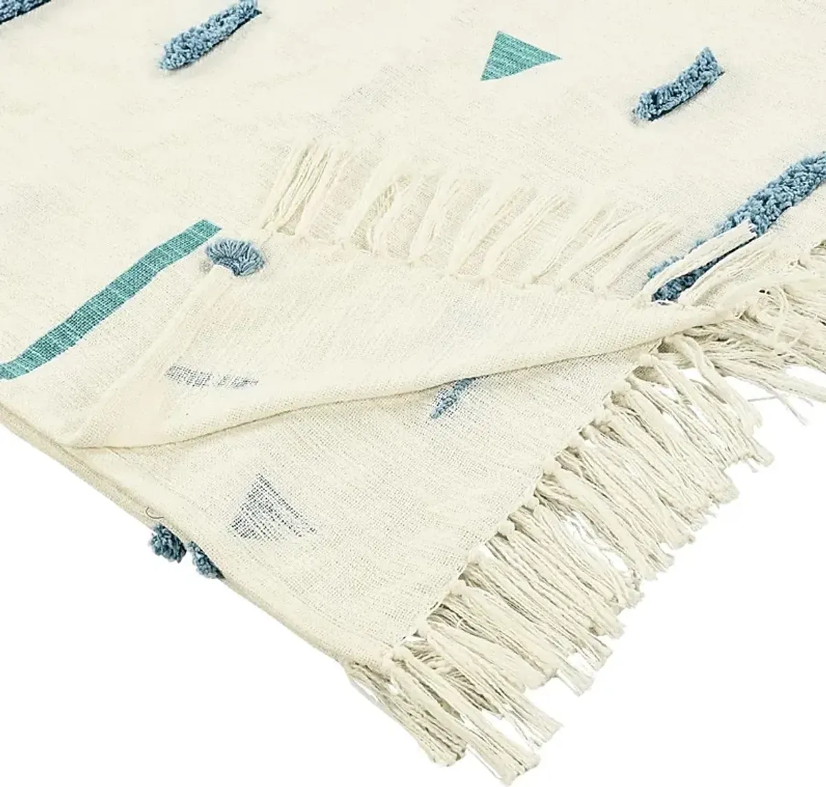 Windrane Cream Throw Blanket