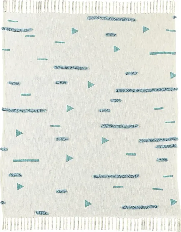 Windrane Cream Throw Blanket